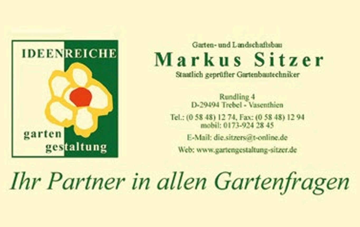 Garten- und Landschaftsbau Sitzer